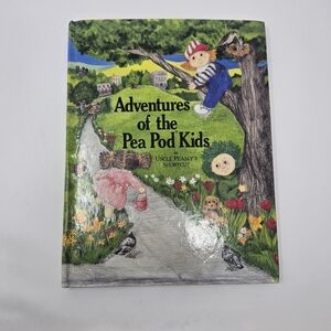 Adventures of the Pea Pod Kids Hardcover Pop-Up Book 1988 First Page Damaged